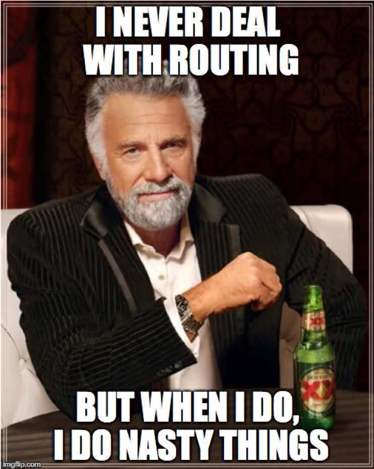 Роутим!